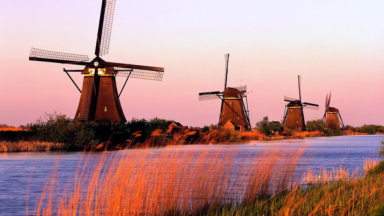 Cối xay gió – Biểu tượng của Hà Lan