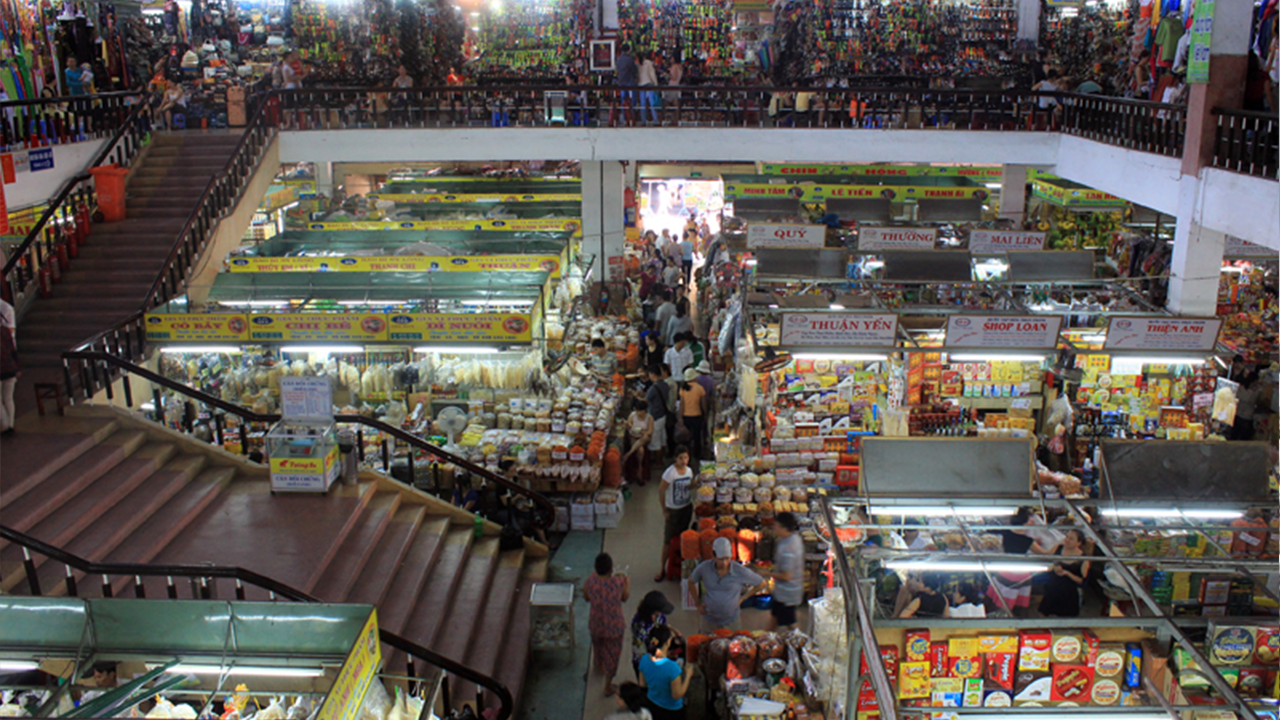 Những địa điểm du lịch Đà Nẵng không mất vé – Chợ Hàn