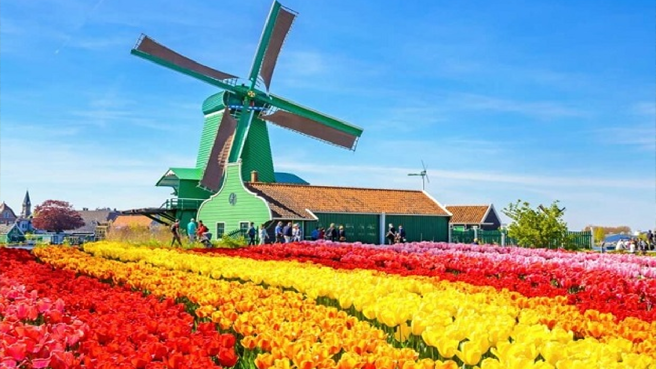 Du lịch Hà Lan – Vị trí địa lý